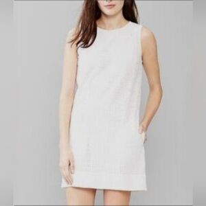 GAP White Sleeveless Mini Dress